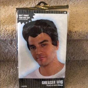 Greaser wig Halloween costume wig